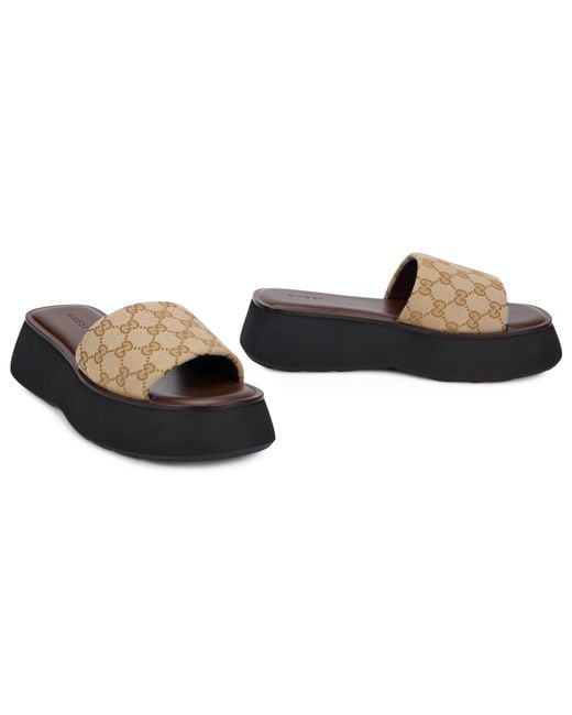Gucci Black Slippers