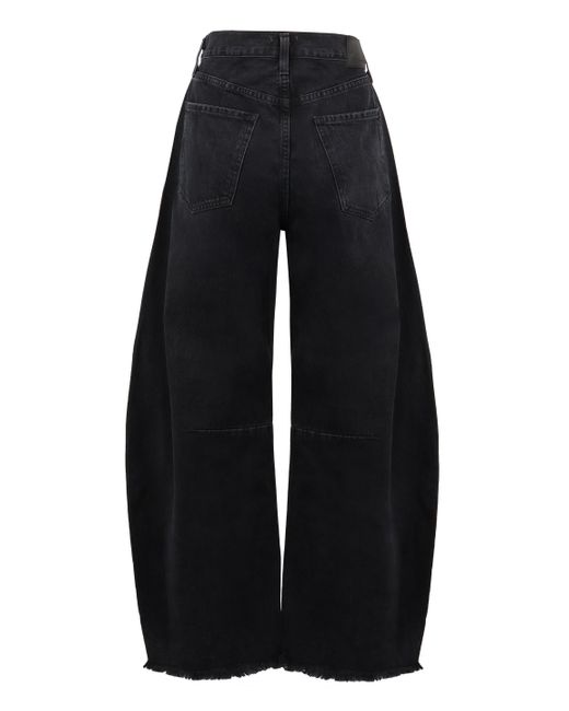 Citizens of Humanity Blue Horseshoe Wide-leg Jeans