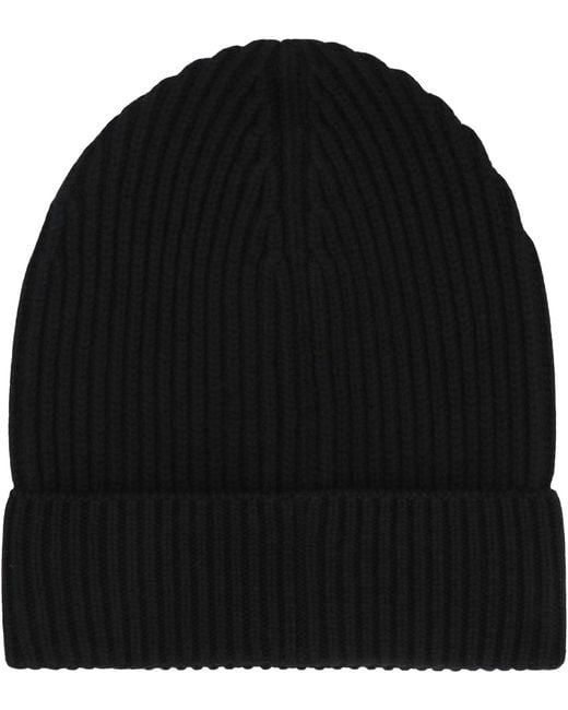 Dolce & Gabbana Black Dolce & Gabbana Hat Made Of Wool And Cashmere