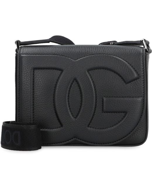 Dolce & Gabbana Black Dolce & Gabbana Dg Logo Crossbody Bag for men
