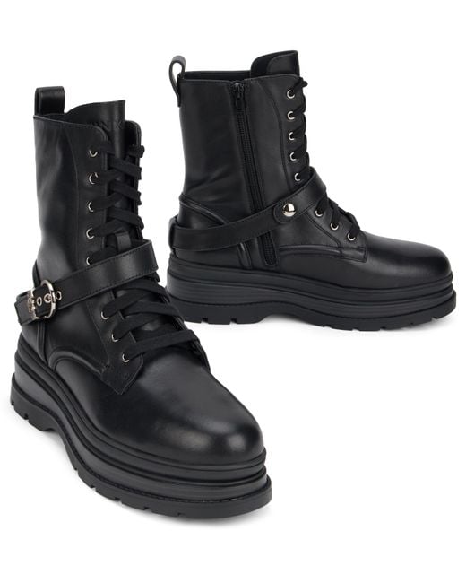 Pinko Black Frogs With High Sole