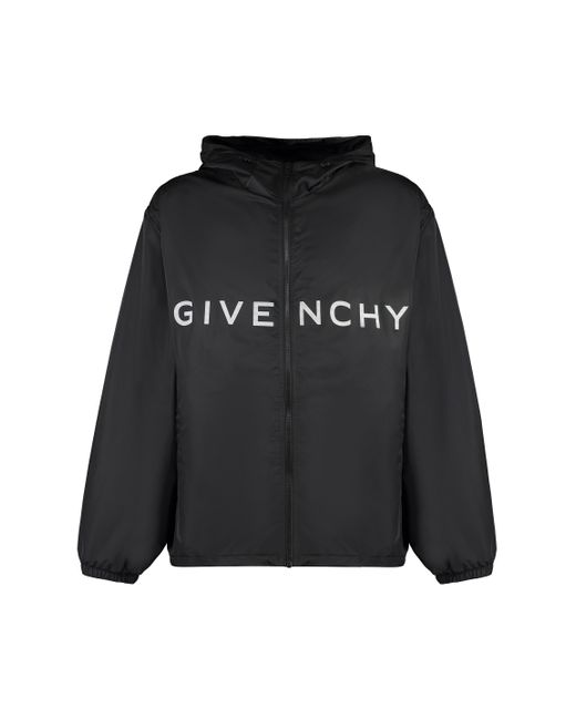 Giacca in tessuto tecnico di Givenchy in Black da Uomo