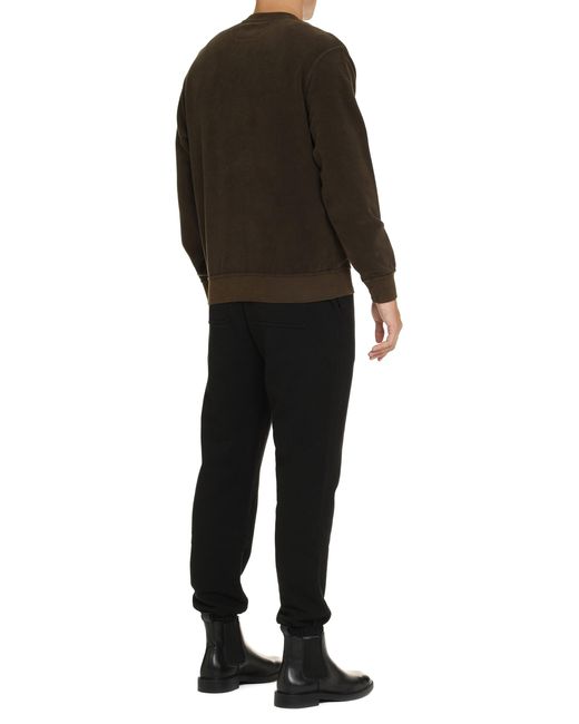 Represent Black Logo Print Sweatpants for men