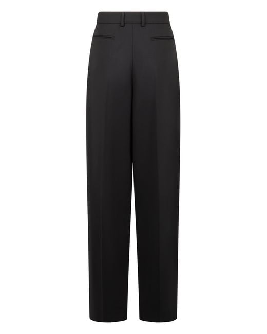 GIUSEPPE DI MORABITO Black Wool Trousers