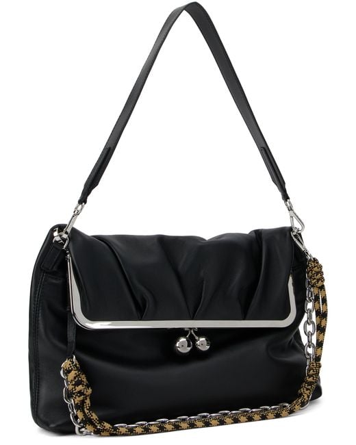 Weekend by Maxmara Black Shoulder Bag Pasticcino