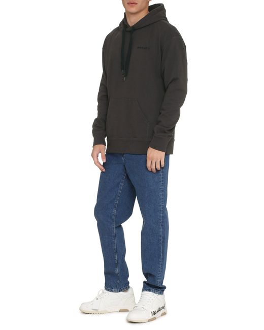 Isabel Marant Black Marcello Hoodie for men