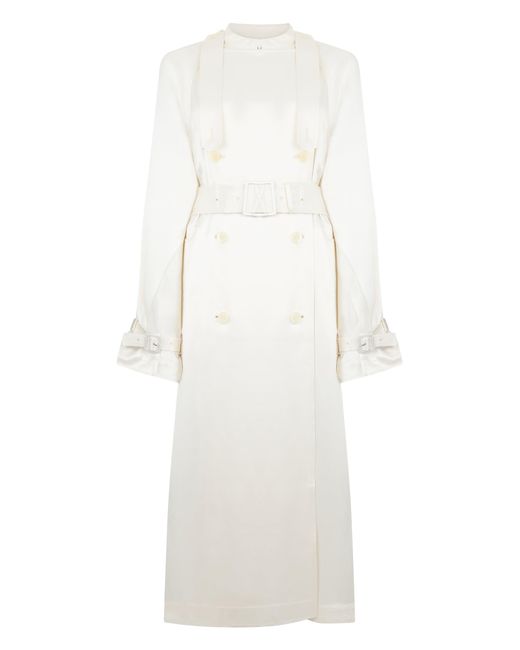 Totême White Long Trench