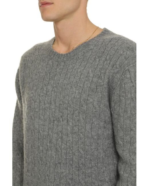 THE (Alphabet) Gray The (Knit) for men