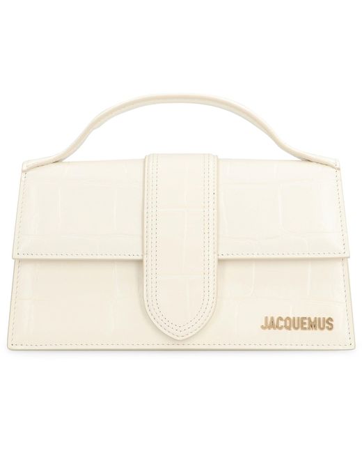 Jacquemus Natural Le Grand Bambino Leather Handbag