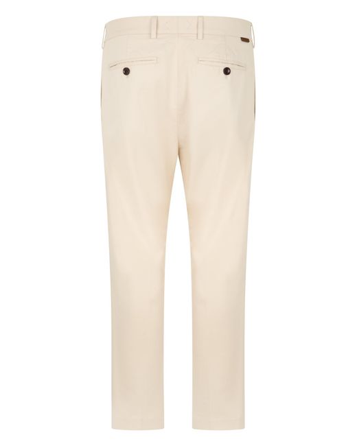 Tom Ford Natural Straight Cotton Trousers for men