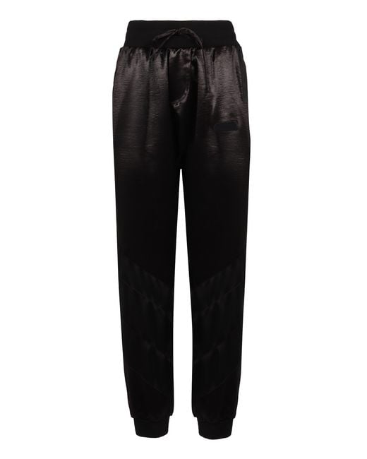 DSquared² Black Polyester Solid Activewear