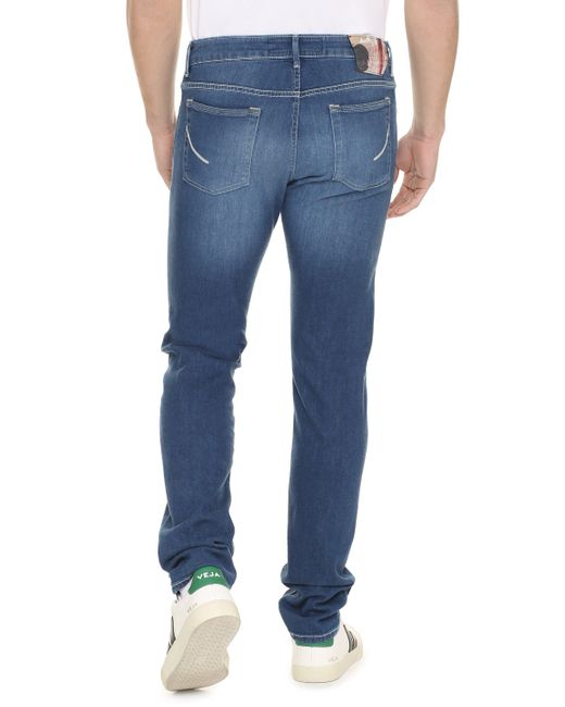 handpicked Blue 5-pocket Straight-leg Jeans for men