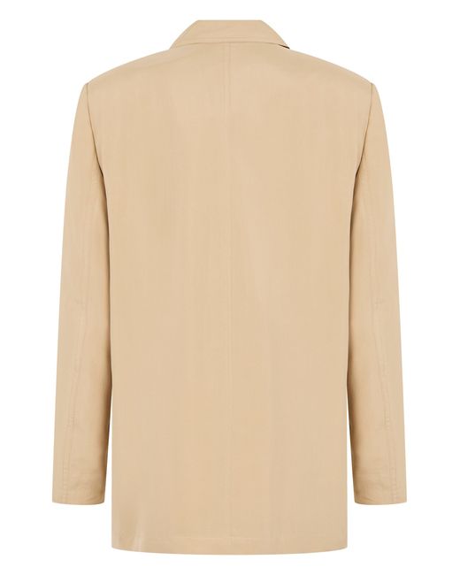 Saint Laurent Natural Silk Blazer
