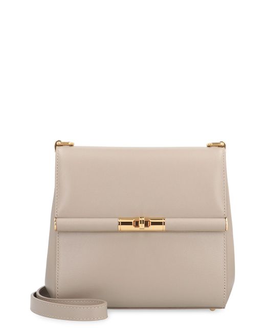 Borsa a tracolla City Marlene in pelle di Dolce & Gabbana in Natural
