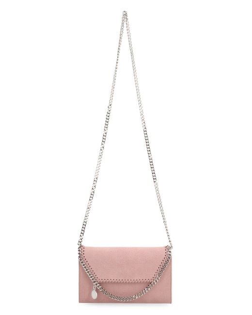 Stella McCartney Pink Falabella Mini Crossbody Bag