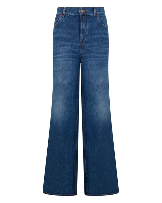 Chloé Blue Bell-Bottom Jeans