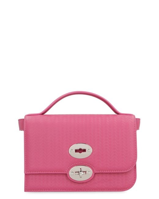 Zanellato Pink Ella Leather Handbag