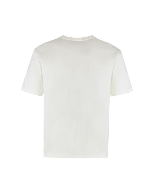 Palm Angels White T-Shirts for men