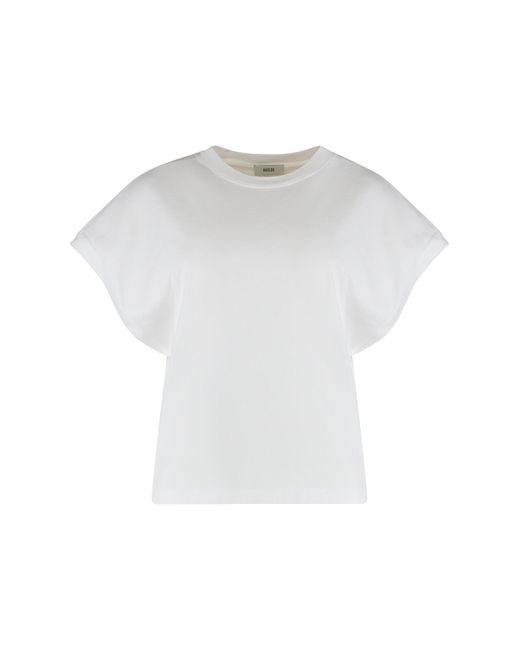 Agolde White T-Shirt Meg Tee