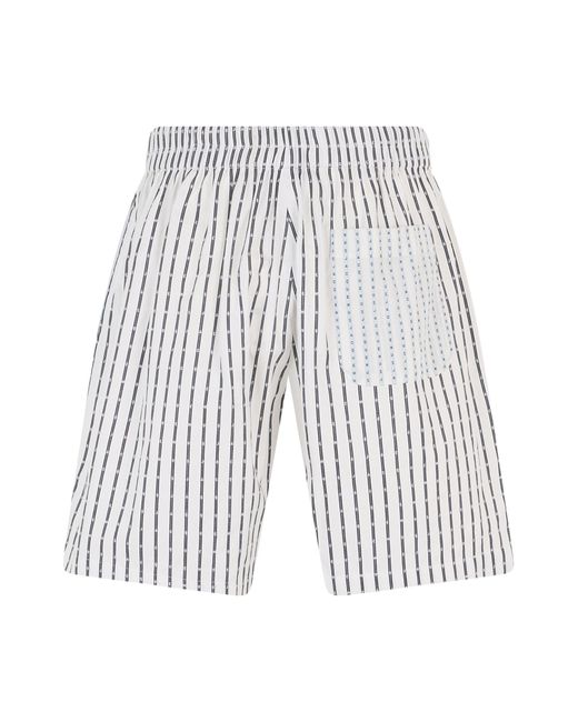 Jacquemus White Cotton Shorts for men