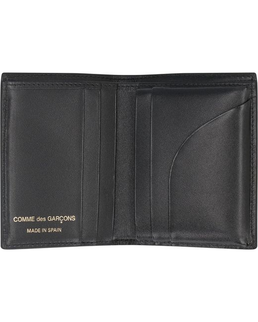 Comme des Garçons Black Leather Wallet