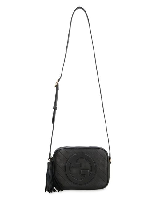 Gucci Black Blondie Leather Shoulder Bag