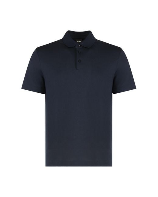 Boss Blue Polo for men