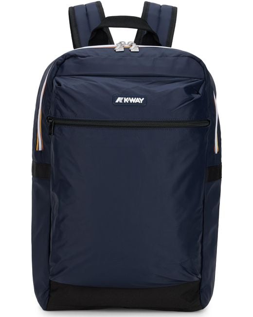 K-Way Blue Small Backpack Laon for men