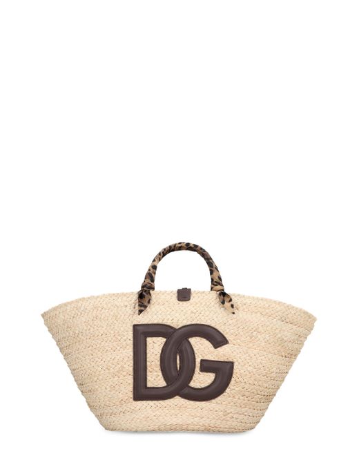 Dolce & Gabbana Natural Kendra Tote Bag