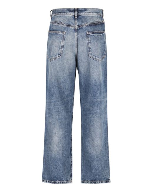 Jeans straight leg di Givenchy in Blue da Uomo