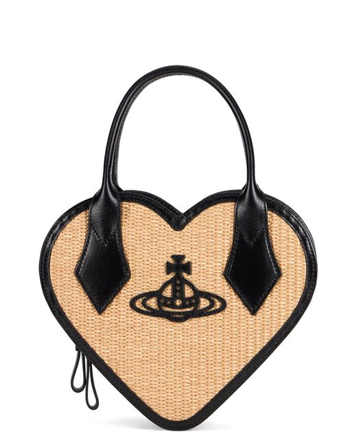Vivienne Westwood Black Heart Handbag