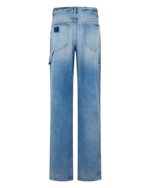Maison Margiela Blue Straight Jeans