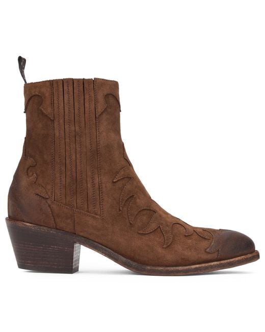 Sartore Brown Cowboy Boots