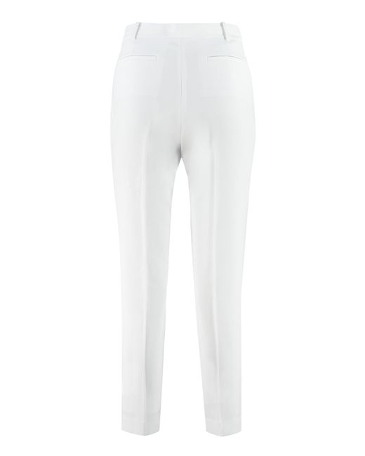 MICHAEL Michael Kors White Crêpe Trousers for men
