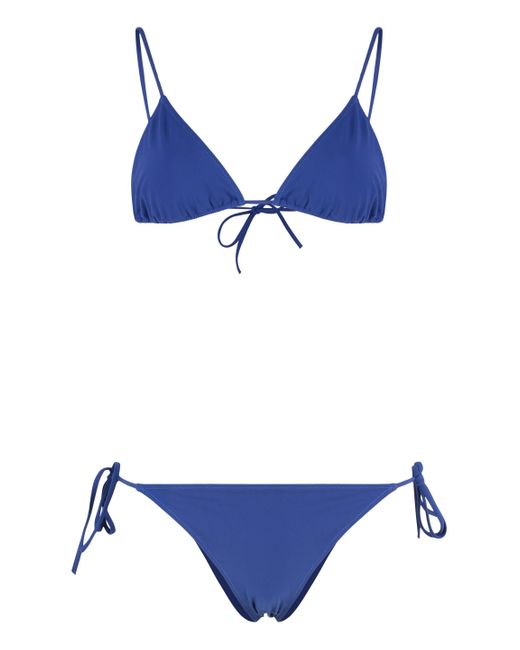 Bikini Venti con reggiseno a triangolo di Lido in Blue