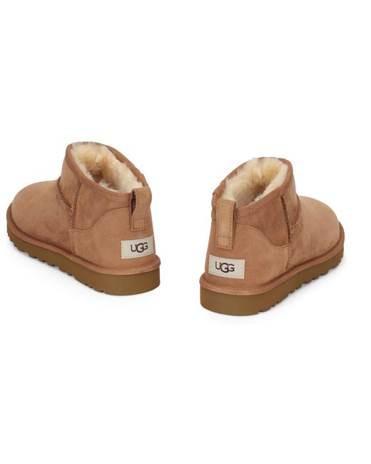 Ugg Brown Classic Ultra Mini Boots for men