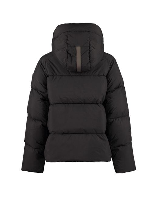 canada goose black down jacket