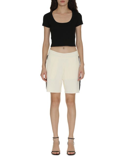 Golden Goose Deluxe Brand White Lionel Knitted Shorts