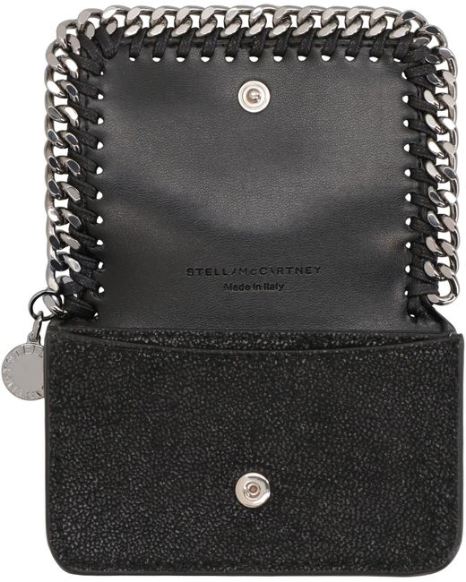 Stella McCartney Gray Wallet With Small Flap Falabella