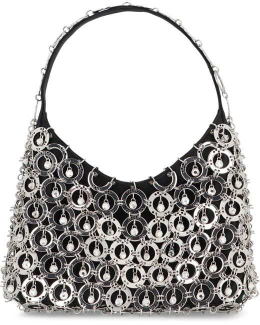 Borsa a spalla Sphere di Rabanne in Black