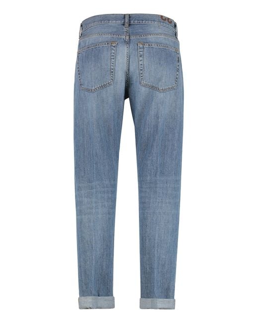 Dondup Blue Bray Regular Fit Jeans for men