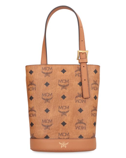 Borsa a secchiello Aren di MCM in Brown