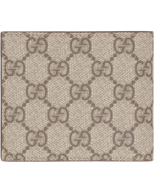 Gucci Natural Interior Gg Bi-Fold Wallet for men