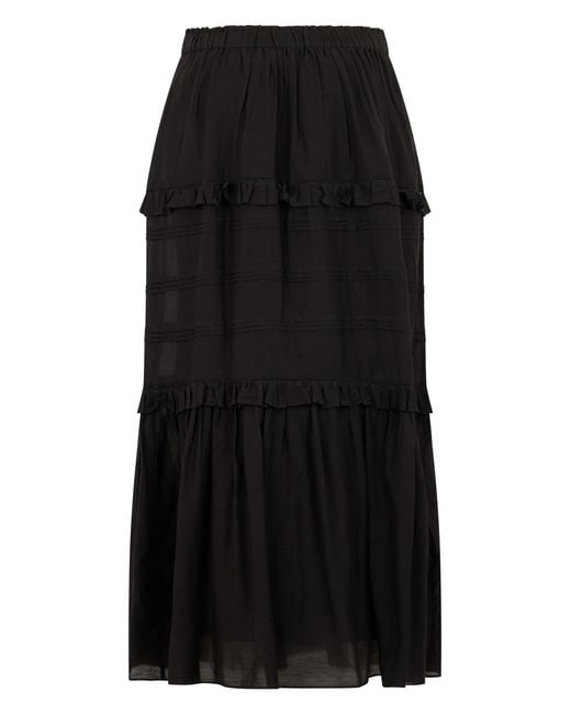 Isabel Marant Black Long Skirt