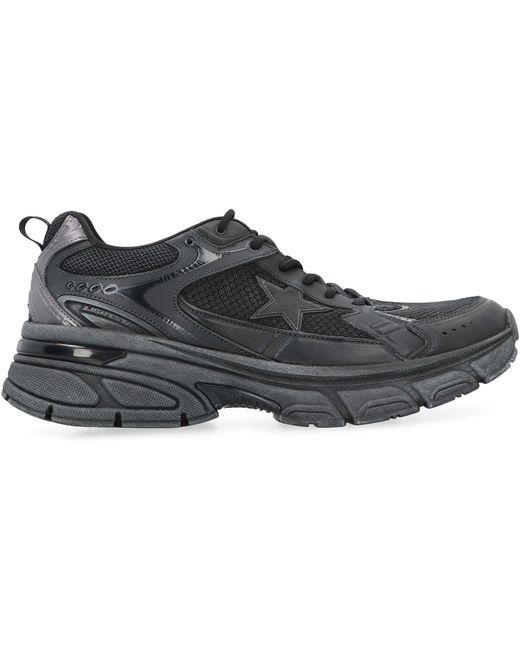 Golden Goose Deluxe Brand Black Sneakers Low-Top Lightstar for men