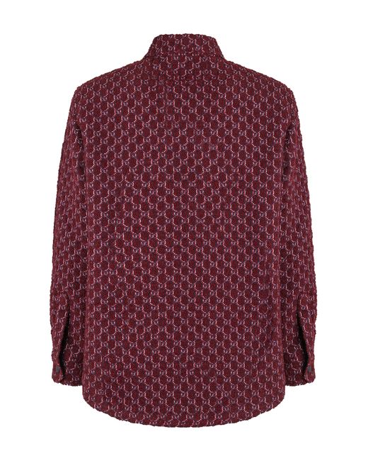 SPW JACKET di Gucci in Purple da Uomo