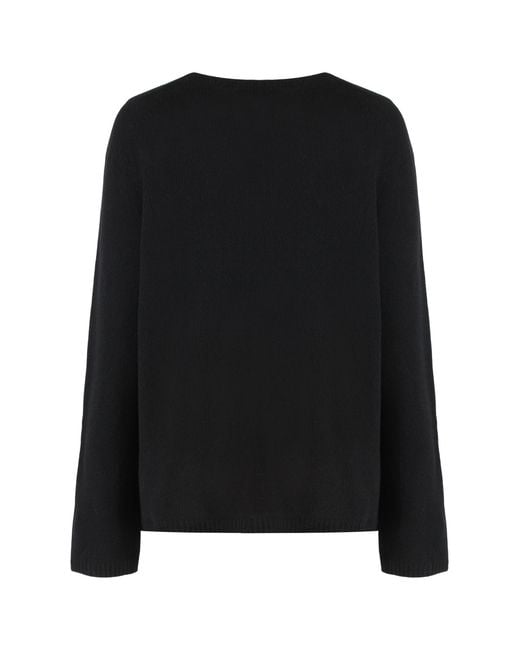 Max Mara Black Georg Crew Neck Sweater