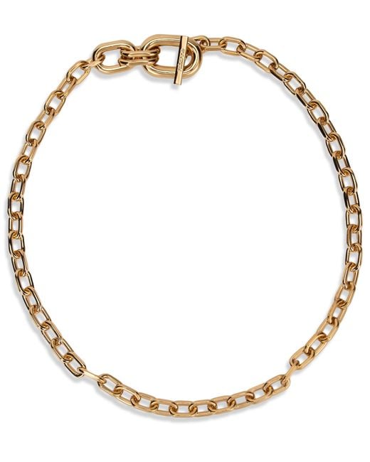 Rabanne Metallic Chain Necklace