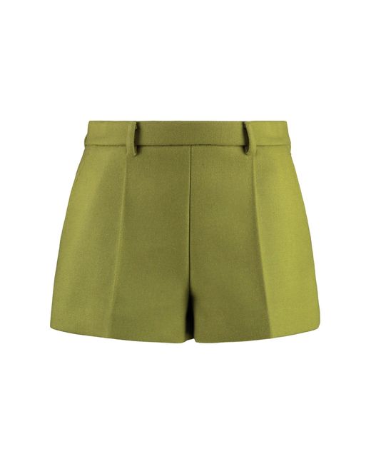 Gucci Green Wool Shorts