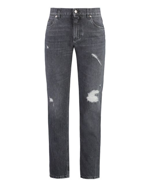 Jeans regular-fit di Dolce & Gabbana in Blue da Uomo